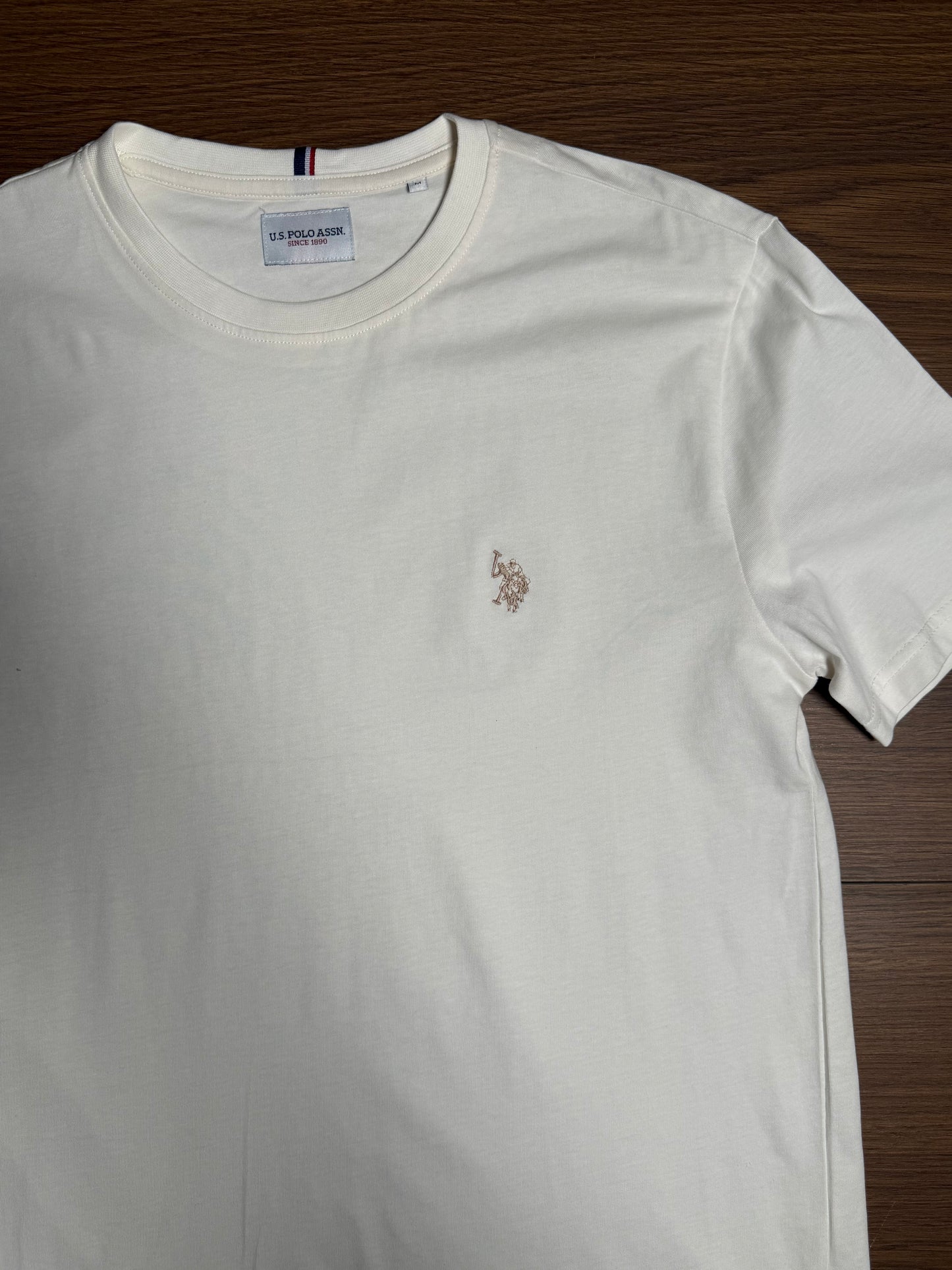 U.S Polo Assn White  T-Shirt