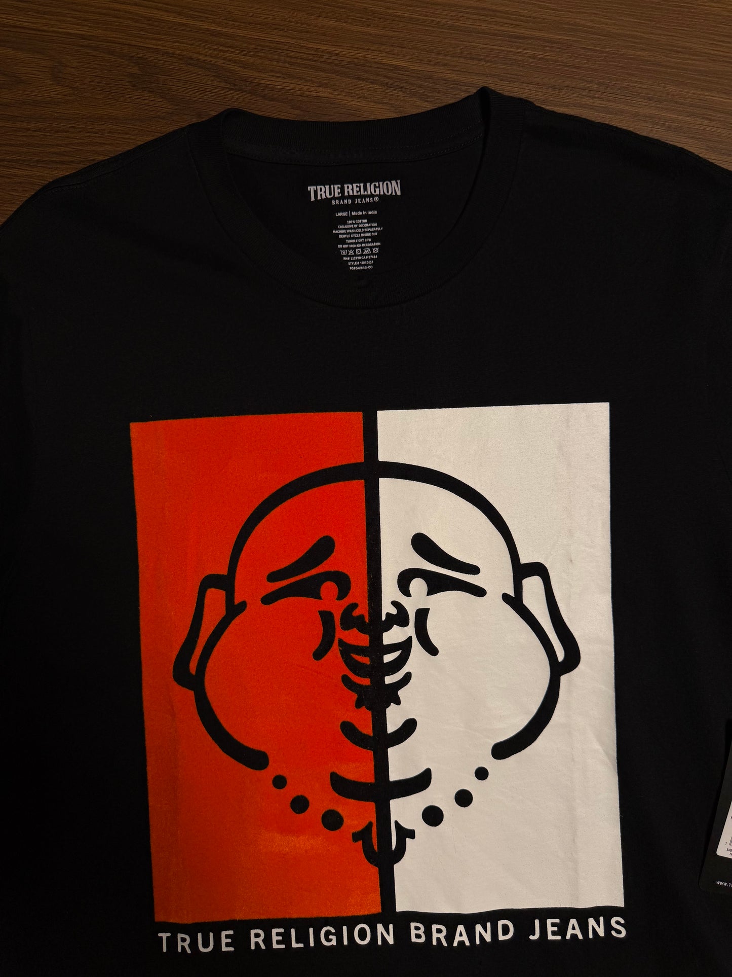 True Religion Black T-Shirt