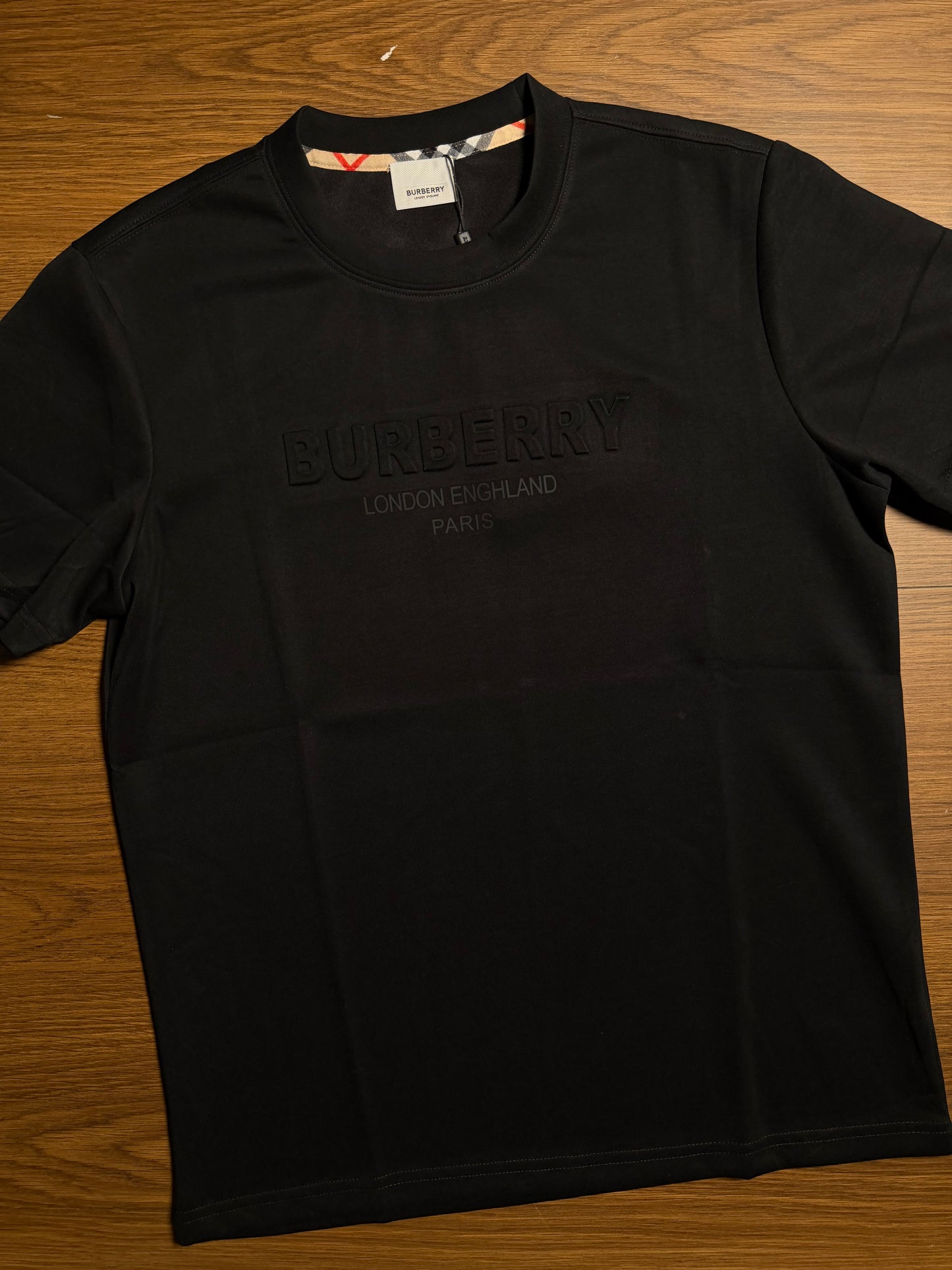 Burberry Black Graphic T-Shirt