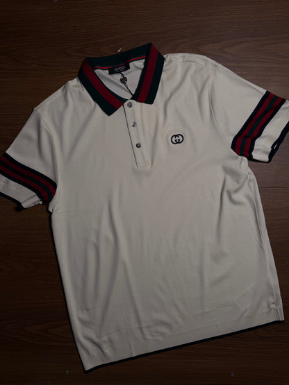 Gucci Polo White T-shirt