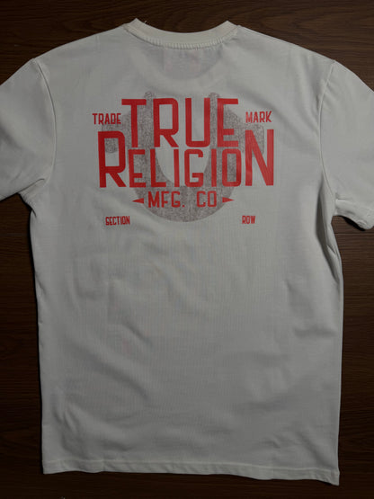 True Religion White Graphic T-Shirt