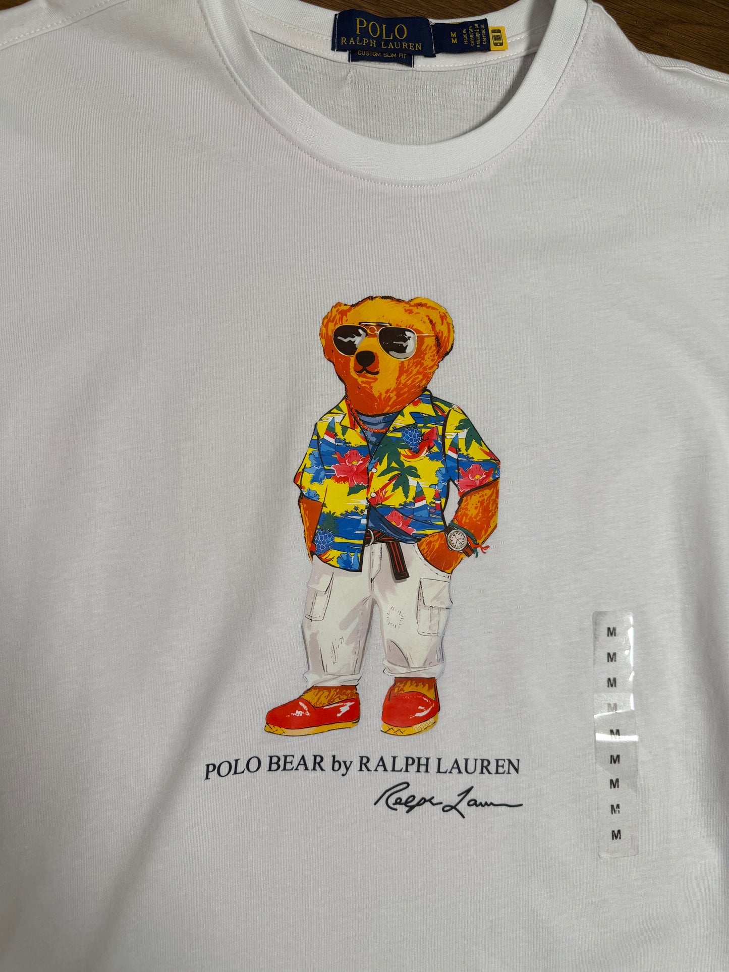 Polo Bear-Print T-shirt