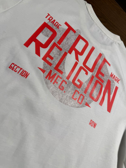 True Religion White Graphic T-Shirt