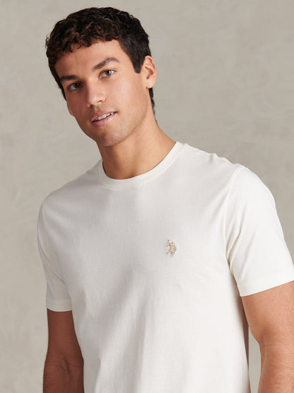U.S Polo Assn White  T-Shirt